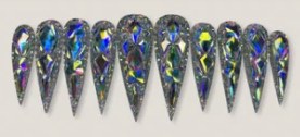 Full Rhinestone Crystal Bling press-on nail set