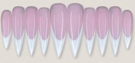 White French Tip press-on nail set